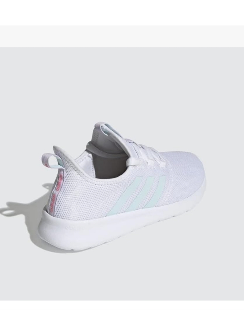 Adidas Cloudfoam Pure 2.0 Women’s Size 9.5 – White Halo Mint – EUC - Picture 3 of 8
